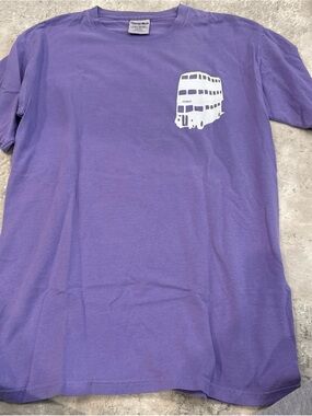 Hanes Lavender ComfortWash Crewneck Tee